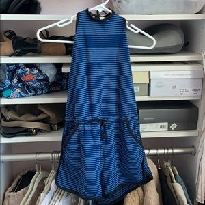 Urban Outfitters High neck tie romper